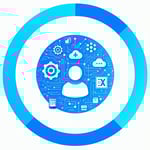 The icon for custom software development should visually represent the multifaceted nature of the services offered including Development Modernization Cloud DevOps and Customer Experience CX Custom DevOps It could incorporate elements such as interco