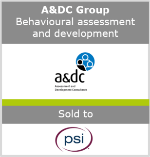 A&DC Group logo (behavioural assessment and development)